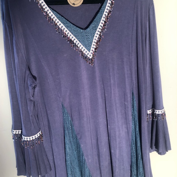POL BEADED TUNIC - Picture 4 of 5